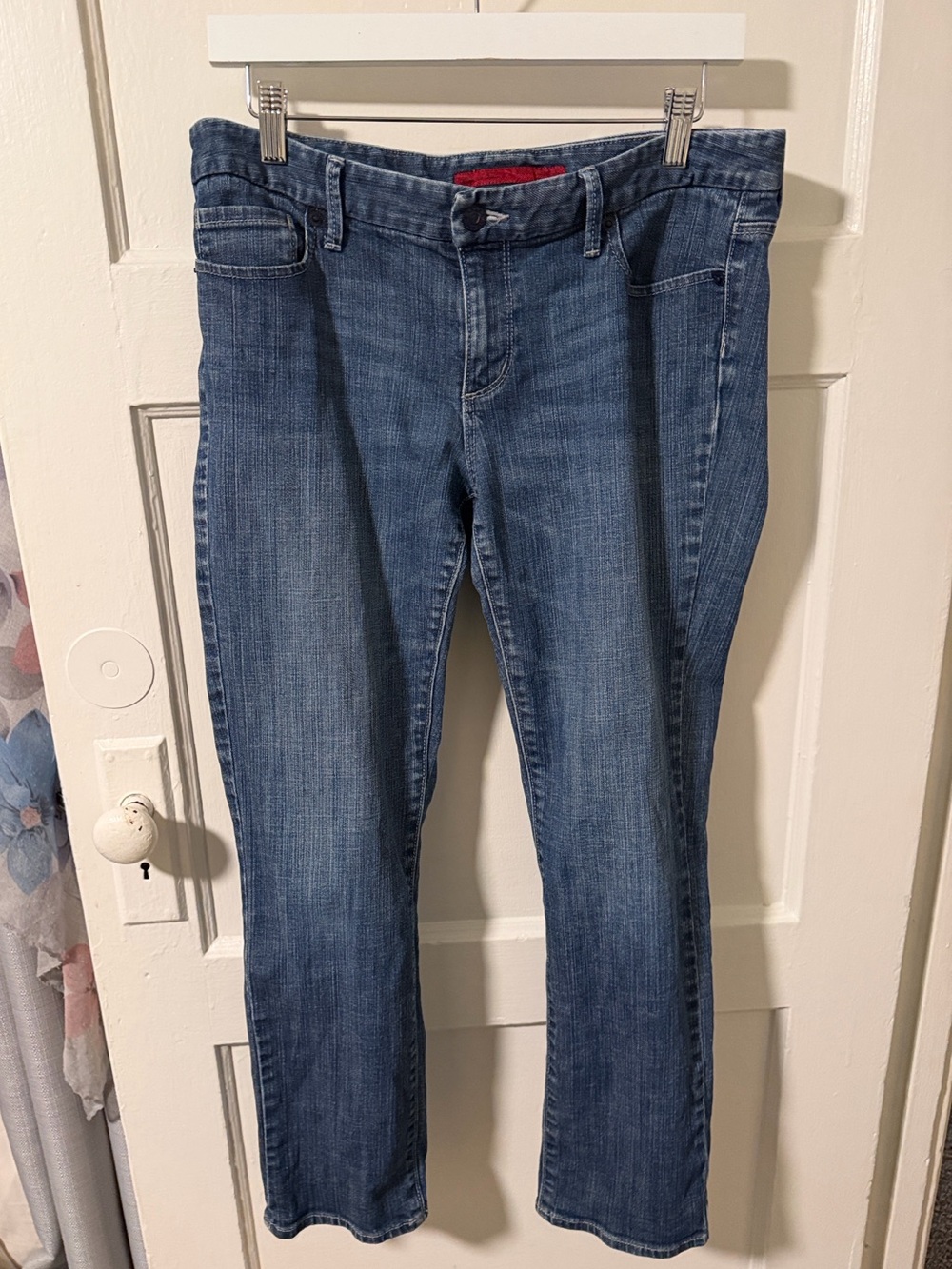 Banana Republic Limited Edition Red Label Straight Leg Jeans Y2K 2009 Sz 10